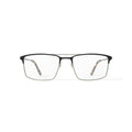 Men's RJ1934 Rectangular Prescription Eyeglasses with Case, Black/Gold