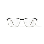 Men's RJ1934 Rectangular Prescription Eyeglasses with Case, Black/Gold