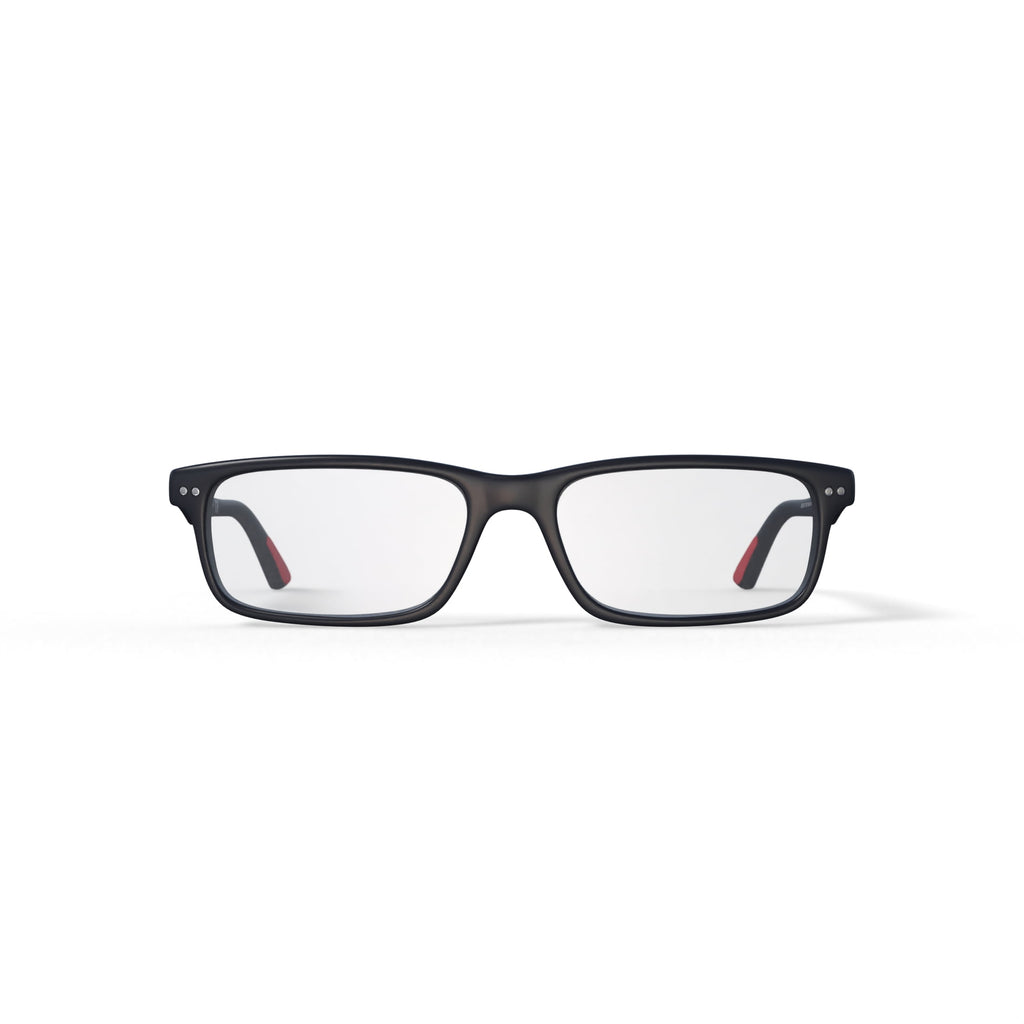  Unisex Size 54 Rectangular RB5277 Optics Prescription Eyeglasses with Case, Sand Black