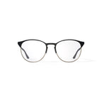  Unisex Size 53 Phantos Prescription Eyeglasses with Case, Black on Arista