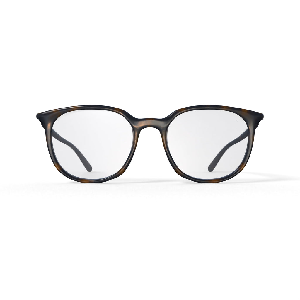  Women's Size 53 Square RB7190 Optics Prescription Eyeglasses with Case, Havana
