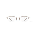 Women's M163 Oval Prescription Eyeglasses with Case, Gold
