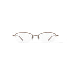 Women's M163 Oval Prescription Eyeglasses with Case, Gold