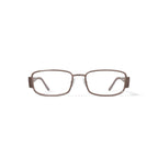 Women's M273 Rectangular Prescription Eyeglasses with Case, Brown