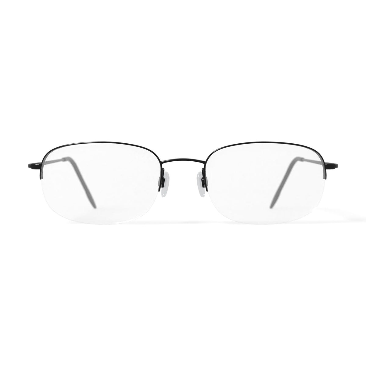 Men's ST228 Rectangular Prescription Eyeglasses with Case, Gray