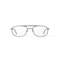 Men's ST169 Rectangular Prescription Eyeglasses with Case, Gunmetal