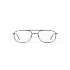 Men's ST169 Rectangular Prescription Eyeglasses with Case, Gunmetal