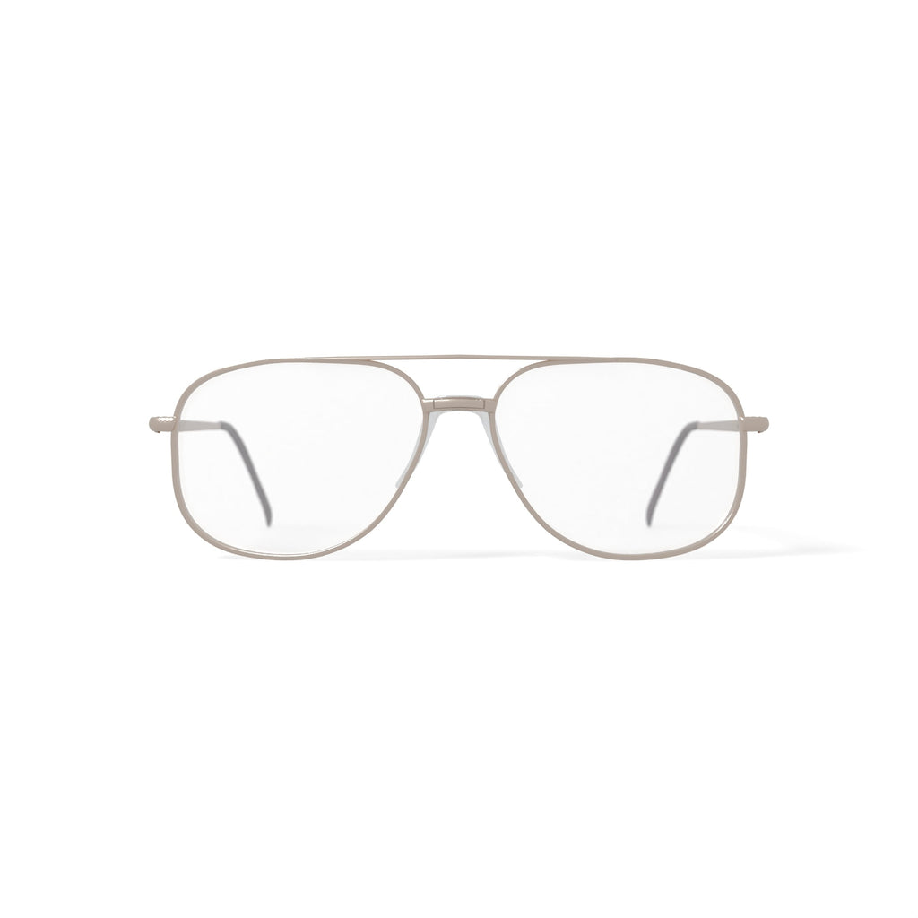 Men's ST178 Square Prescription Eyeglasses with Case, Gold