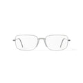 Men's STXL17 Square Prescription Eyeglasses with Case, Gunmetal