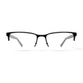 Timberland Men's TB1805-1 Rectangular Prescription Eyeglasses with Case, Black