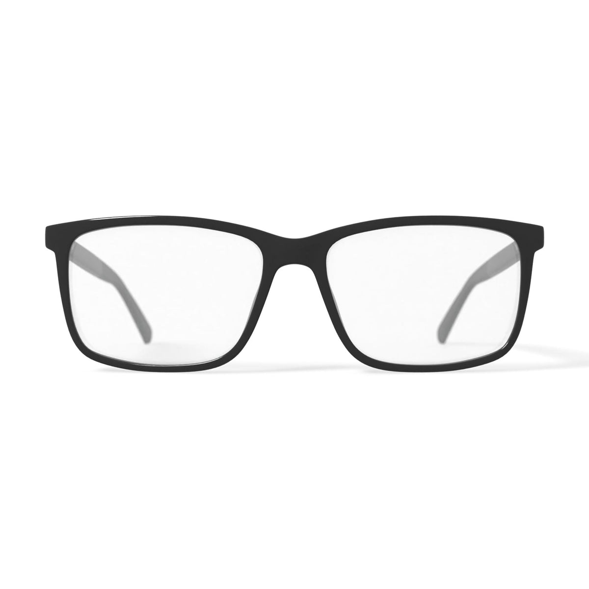 Timberland Men's TB1808-1 Square Prescription Eyeglasses with Case, Black