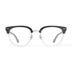True Religion Men's T008 Browline Prescription Eyeglasses with Case, Black