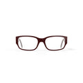Vendela Women's V1001 Rectangular Prescription Eyeglasses with Case, Cherry Red