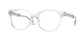 Versace Demo Oval Ladies Eyeglasses VE3302D 148 54