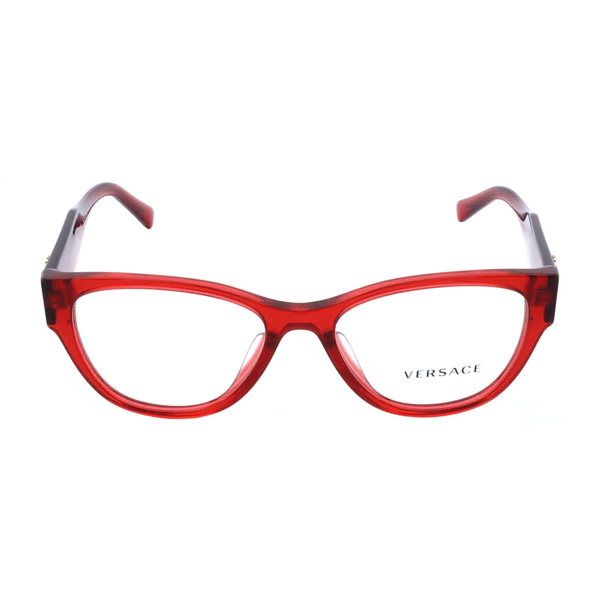 Versace Demo Square Unisex Eyeglasses VE3281 BA5323 53