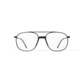 Via Milano Men's Kyle Square Prescription Eyeglasses with Case, Gunmetal