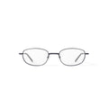 Via Milano Men's Manuel Oval Prescription Eyeglasses with Case, Gunmetal