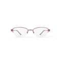 Visage Womens E203 Rectangular Prescription Eyeglasses with Case, Purple