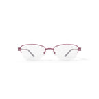 Visage Womens E203 Rectangular Prescription Eyeglasses with Case, Purple