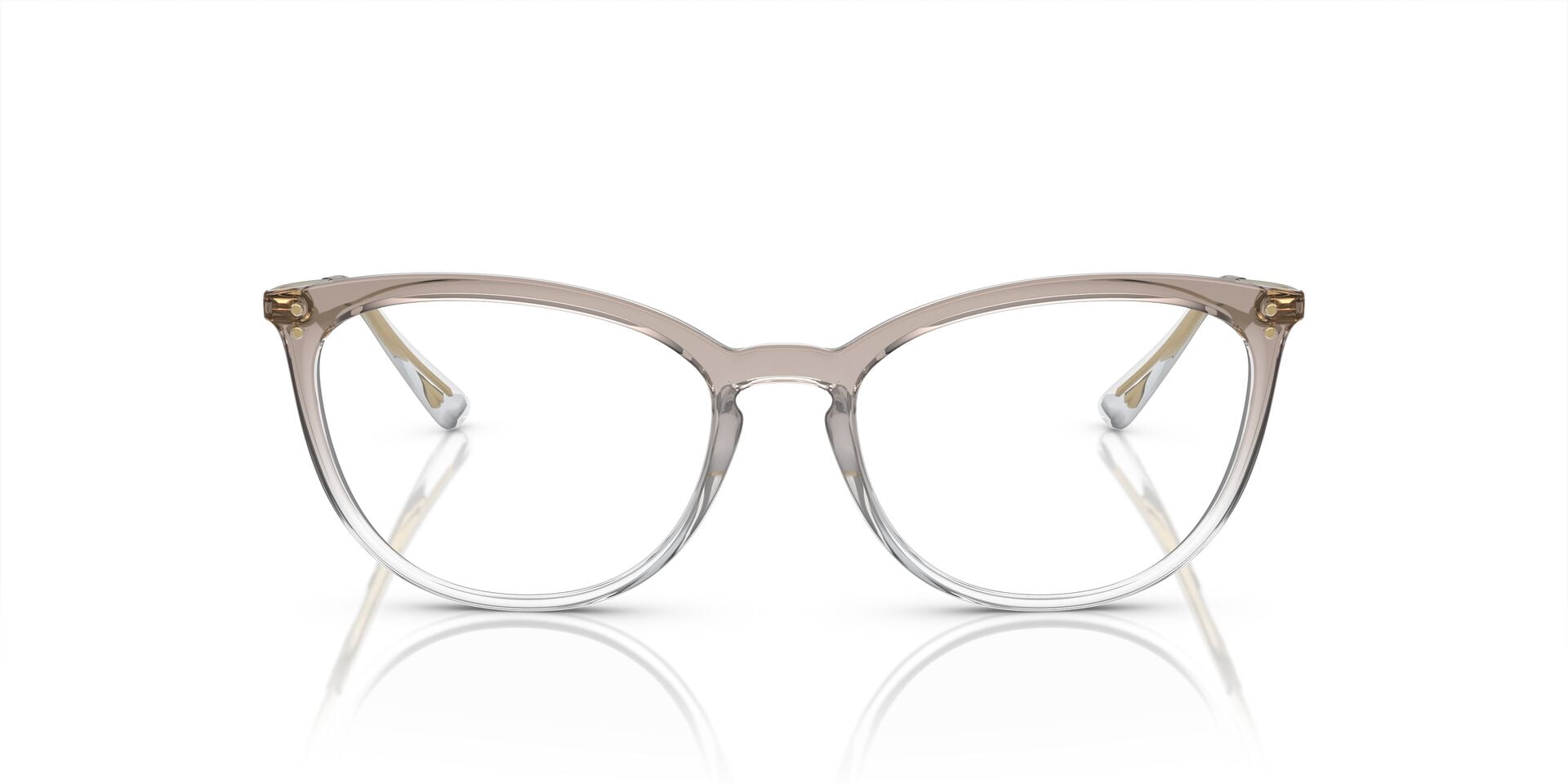 Vogue Women's VO5276 53mm Propionate Eyeglasses Brown/Crystal with Case & Cloth