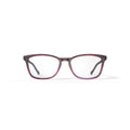 Women's Nora Square Prescription Eyeglasses with Case, Red/Pink