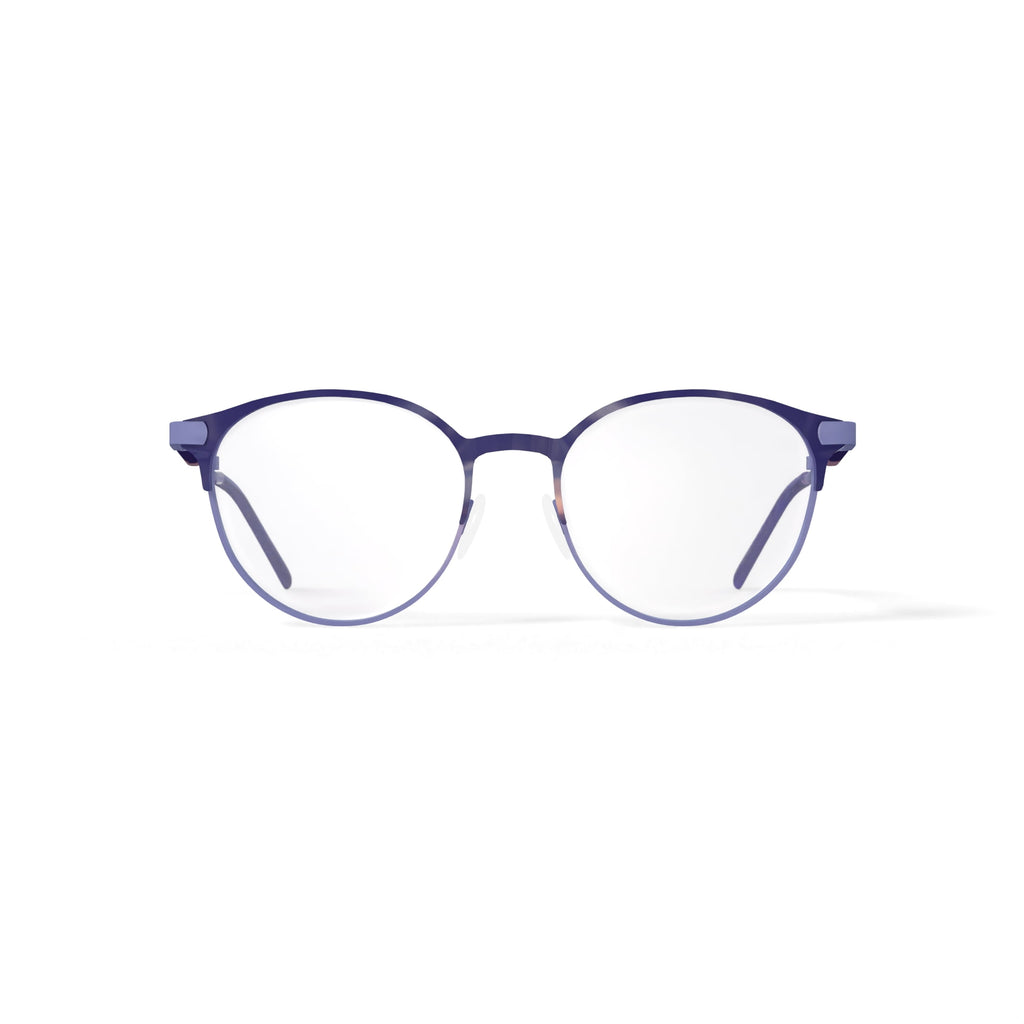 Women's Azariah Round Prescription Eyeglasses with Case, Purple