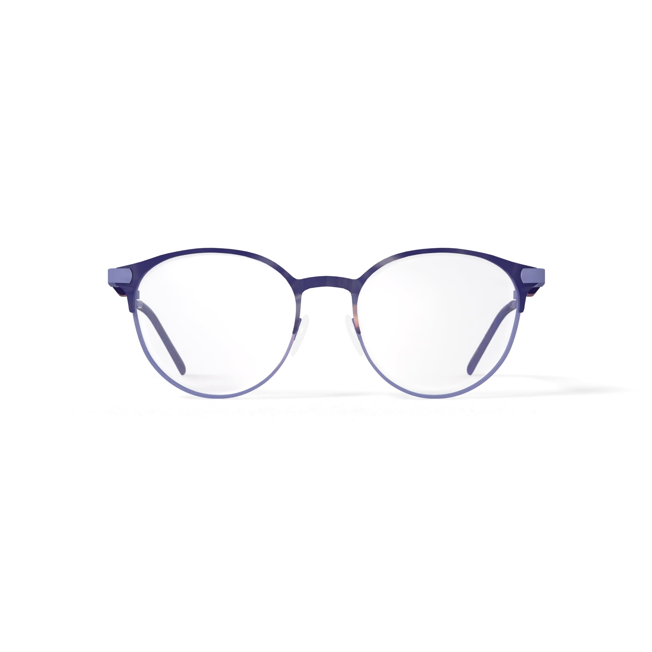 Women's Azariah Round Prescription Eyeglasses with Case, Purple