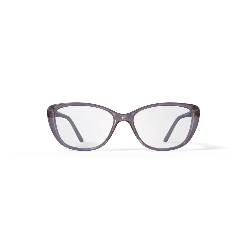 Women's Hadley Cat Eye Prescription Eyeglasses with Case, Pink Crystal