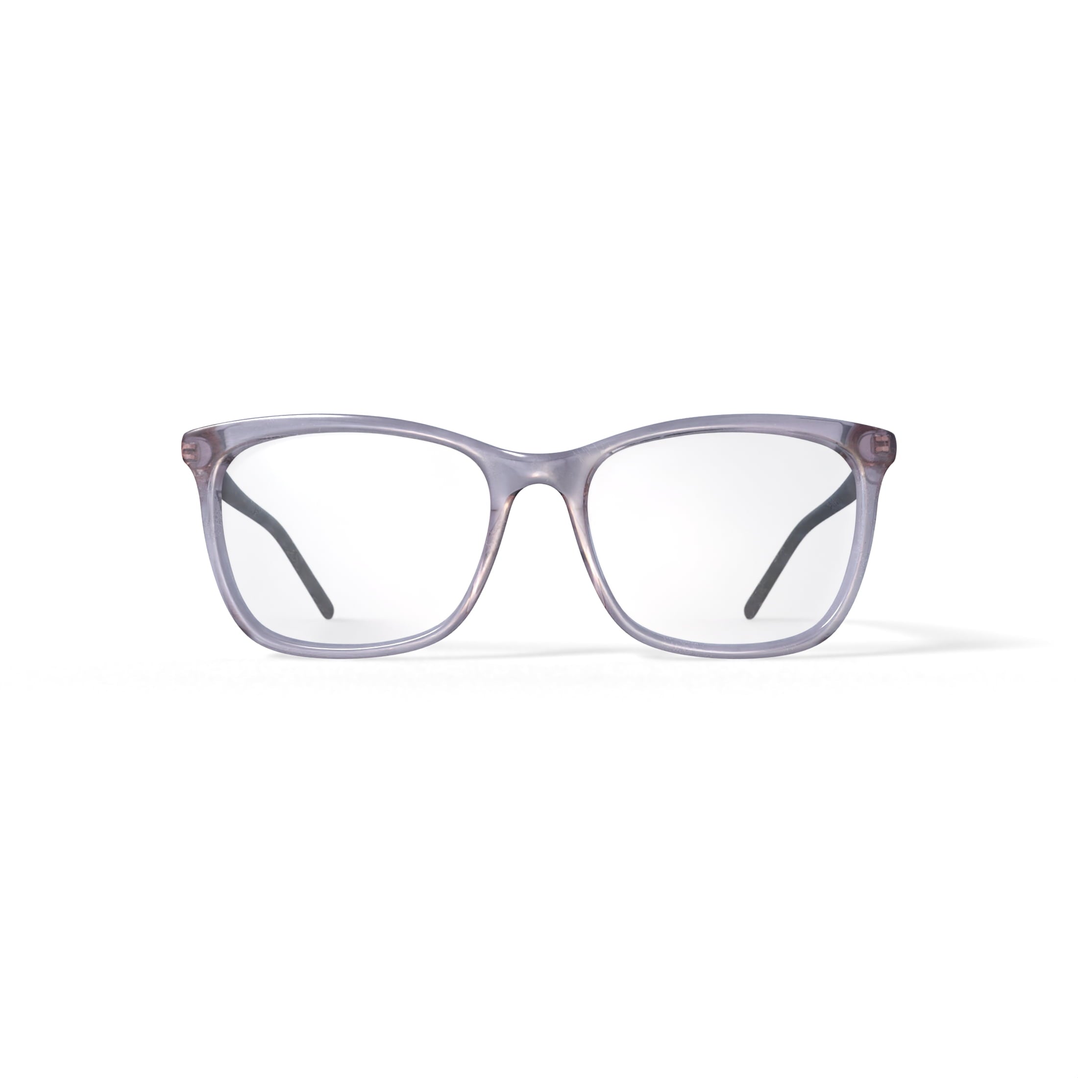 Women's Makena Rectangular Prescription Eyeglasses with Case, Nude