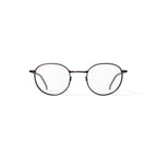 Men's FM17267B Round Prescription Eyeglasses with Case, Gunmetal