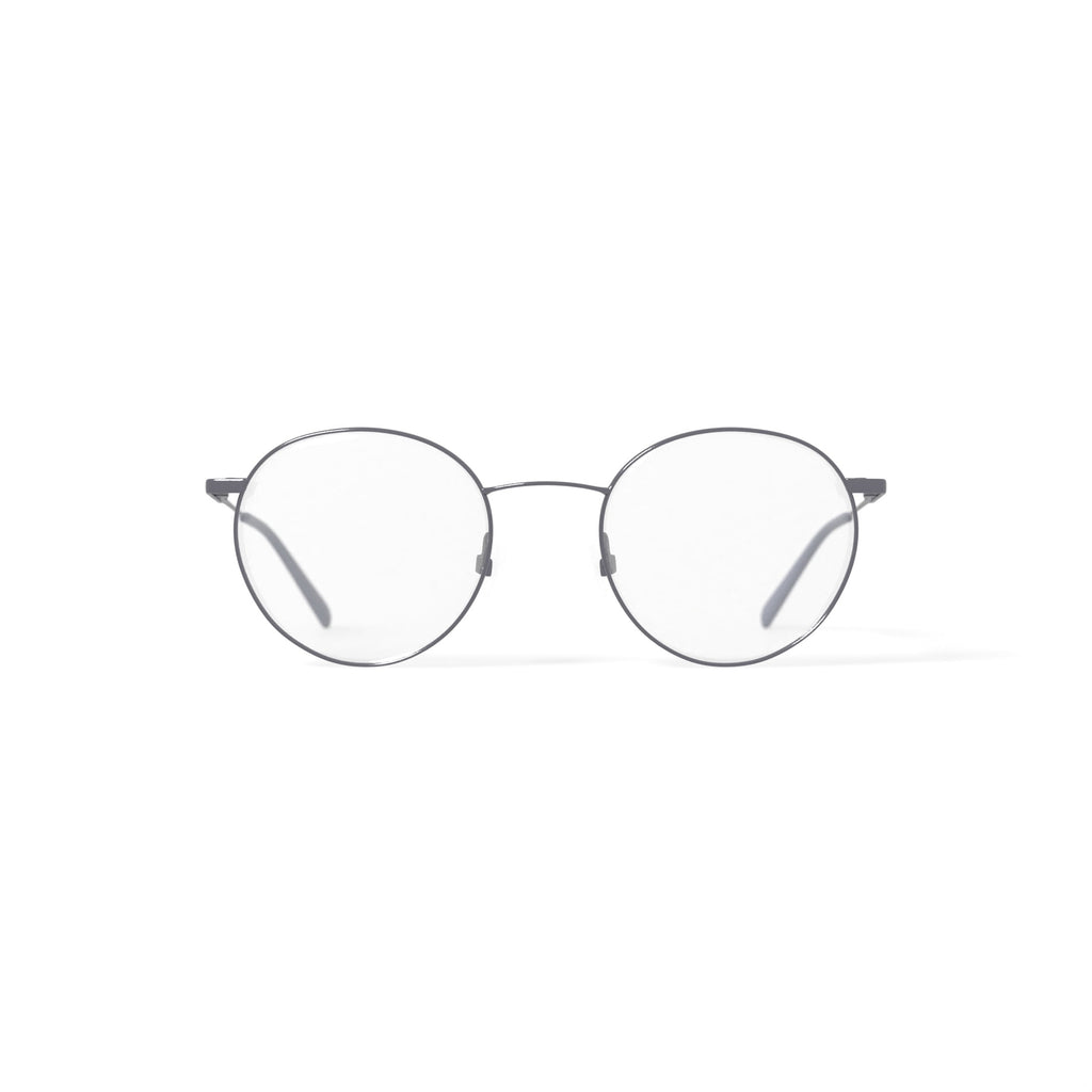 Men's MK10410 Round Prescription Eyeglasses with Case, Silver