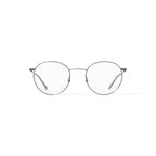 Men's MK10410 Round Prescription Eyeglasses with Case, Silver