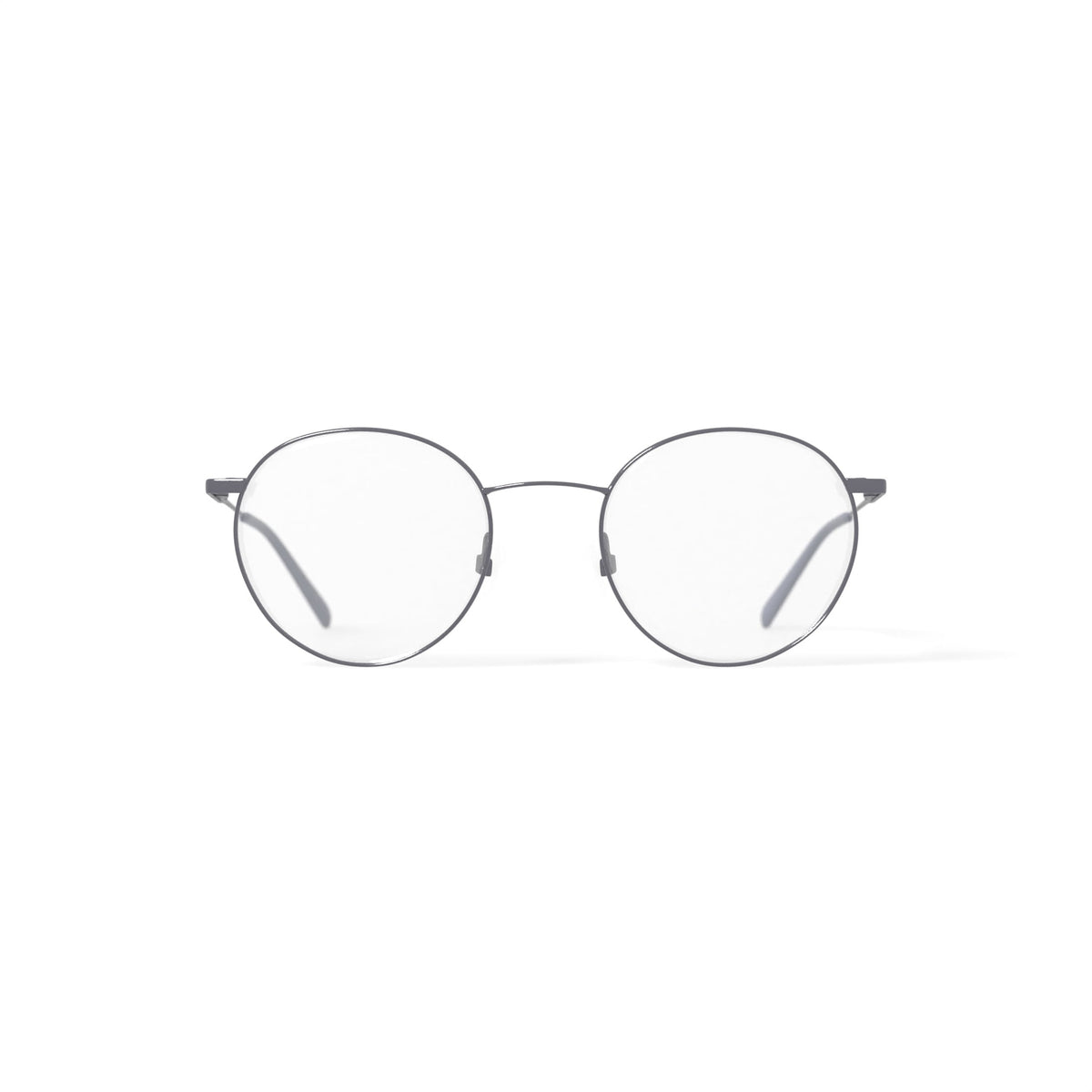 Men's MK10410 Round Prescription Eyeglasses with Case, Silver