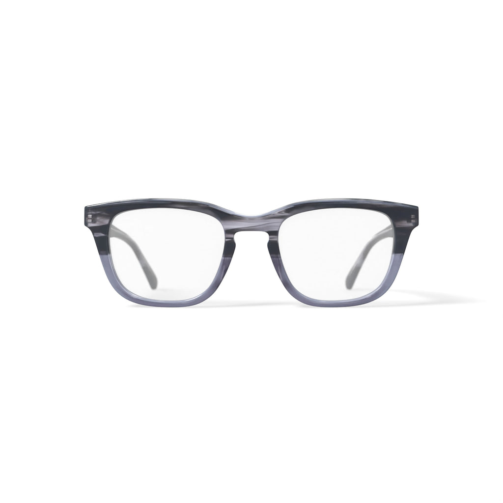Men's MC003 Anthony Square Prescription Eyeglasses with Case, Grey Tortoise