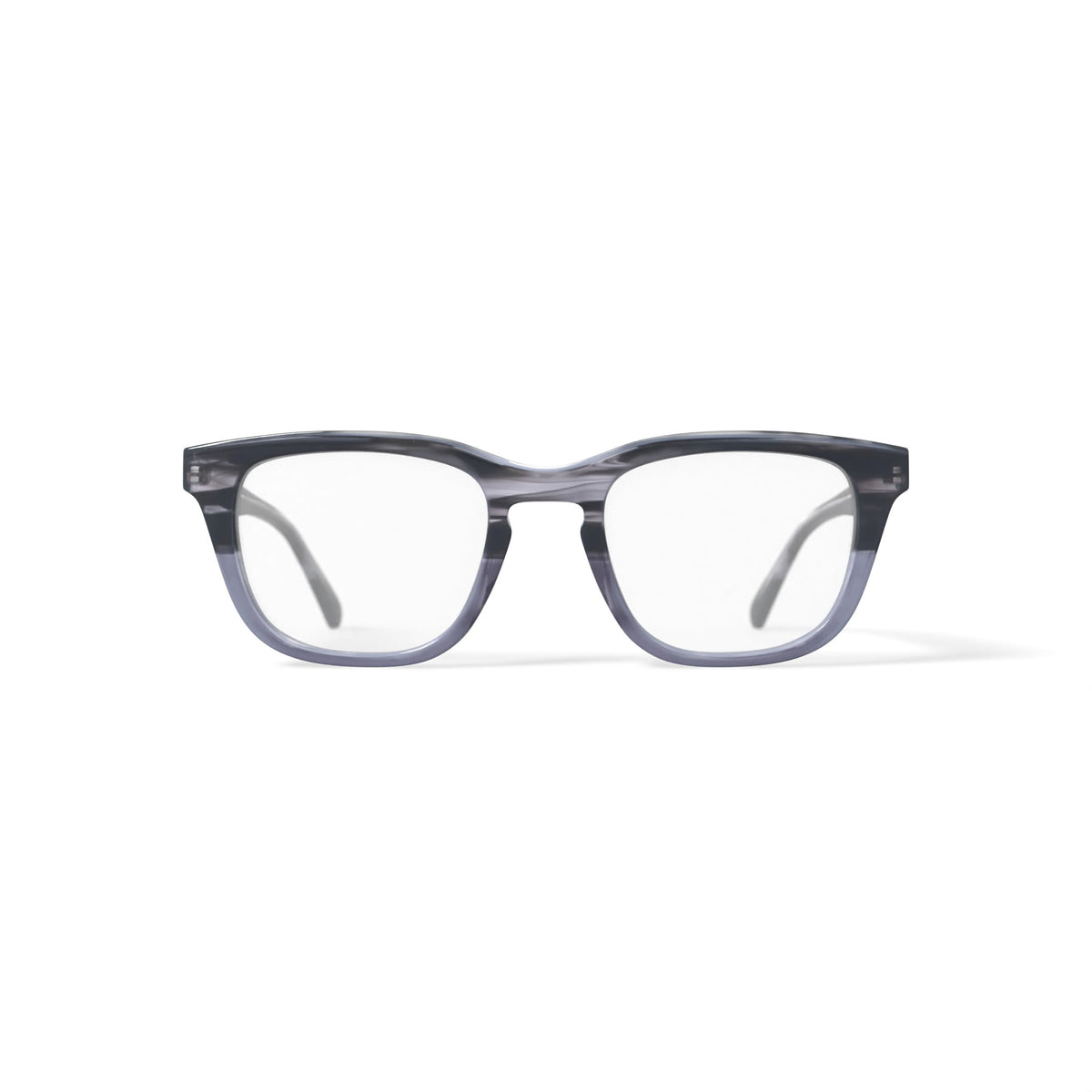 Men's MC003 Anthony Square Prescription Eyeglasses with Case, Grey Tortoise