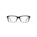 Men's MOP53 Rectangular Prescription Eyeglasses with Case, Black Gradient