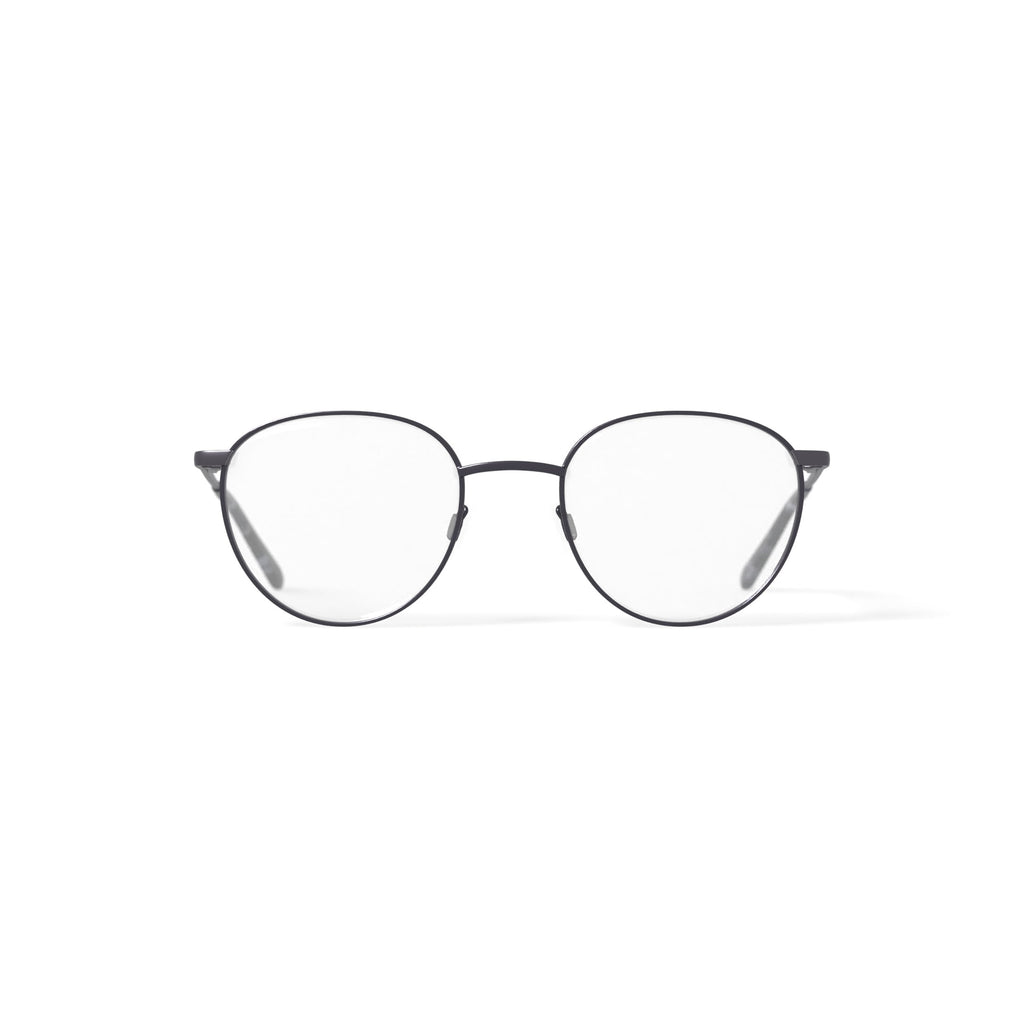Men's MV009 Adrian Round Prescription Eyeglasses with Case, Gray