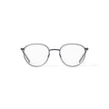 Men's MV009 Adrian Round Prescription Eyeglasses with Case, Gray