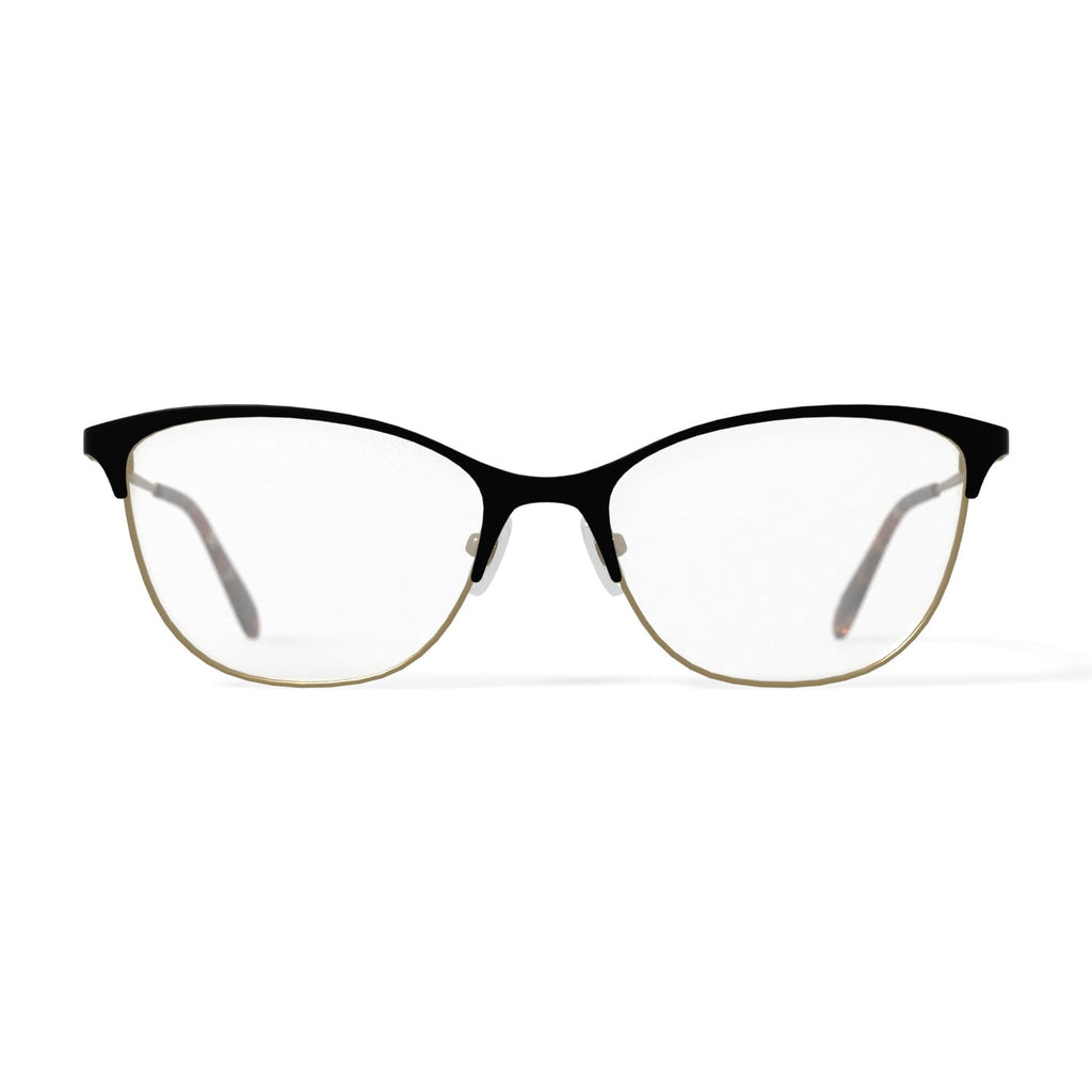 Women's AF315 Cat Eye Prescription Eyeglasses with Case, Brown