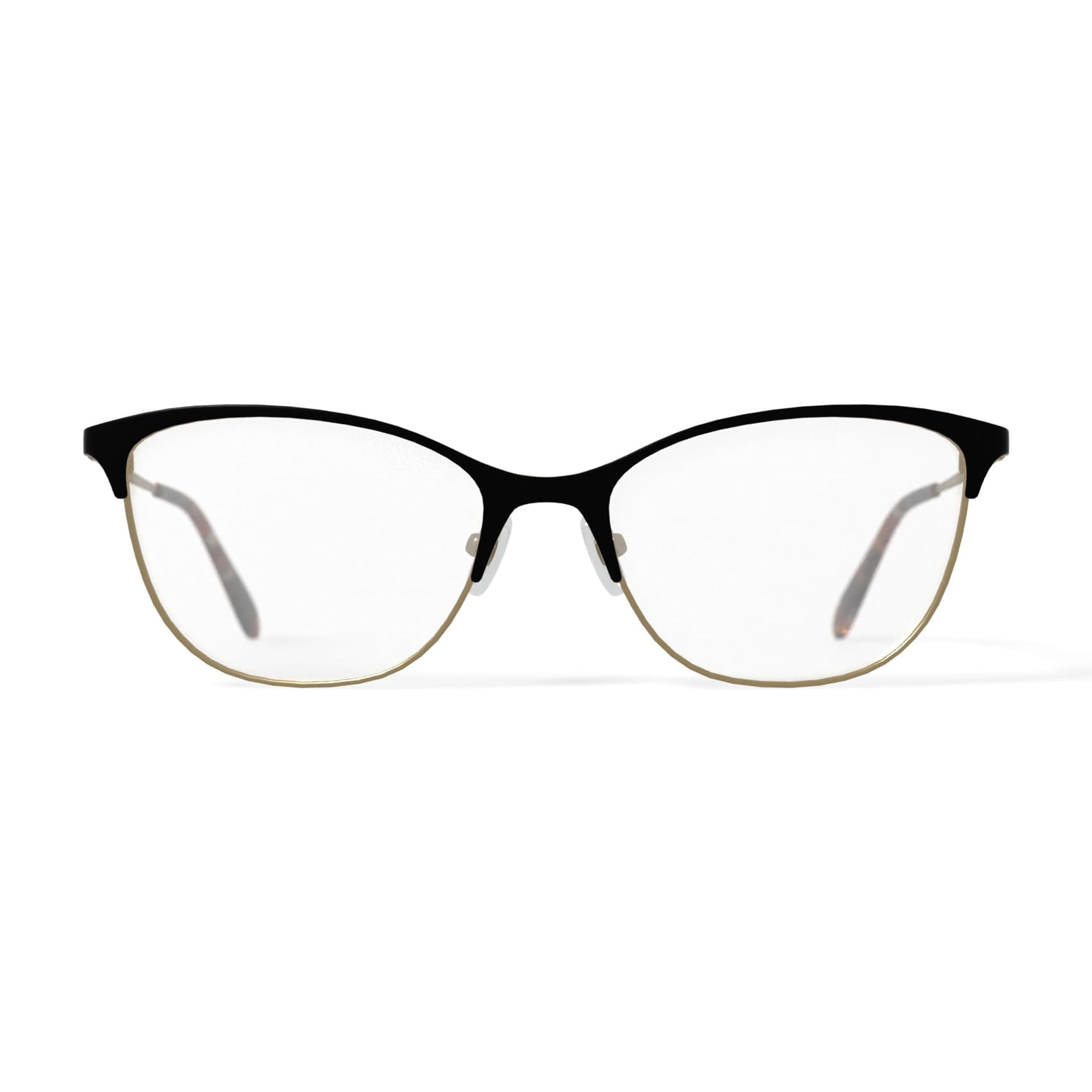 Women's AF315 Cat Eye Prescription Eyeglasses with Case, Brown
