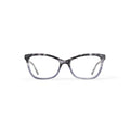 Women's MV023 Tabitha Cat Eye Prescription Eyeglasses with Case, Crystal Black