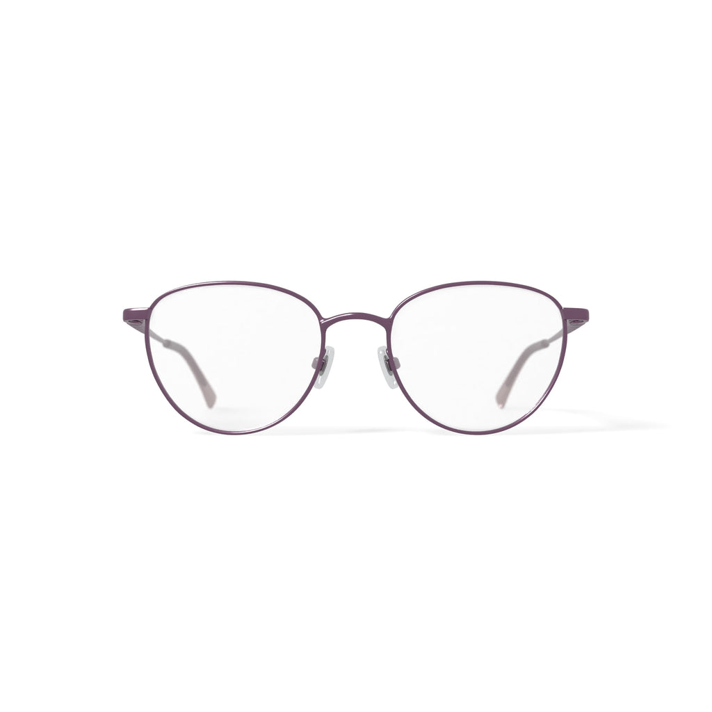 Women's FM19031 Oval Prescription Eyeglasses with Case, Pink