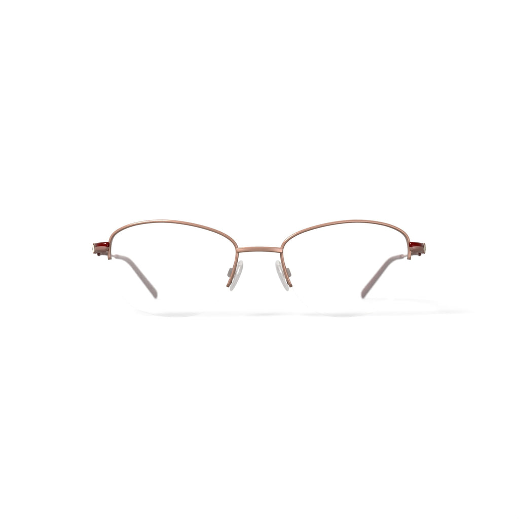 Women's MK10404 Oval Prescription Eyeglasses with Case, Gold