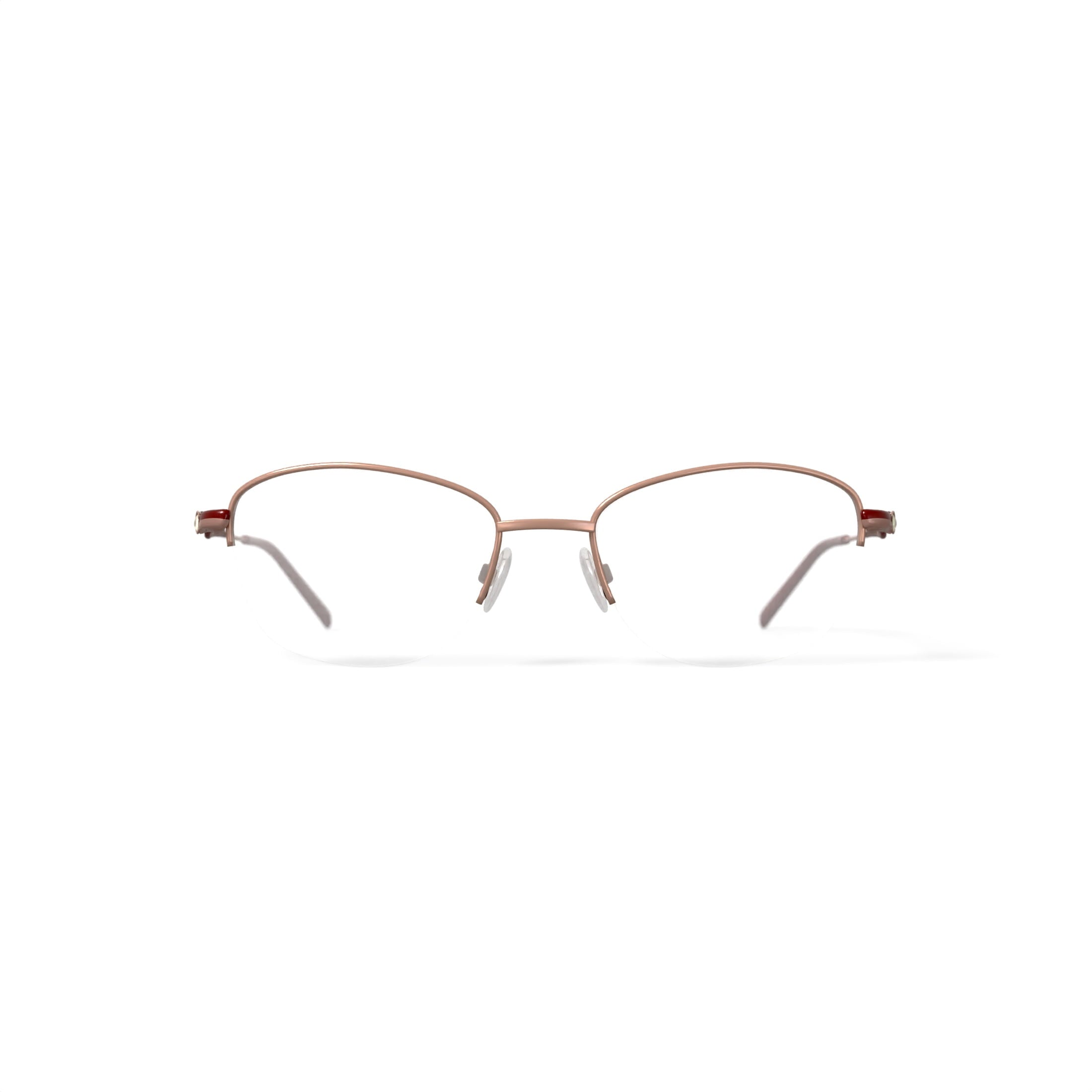 Women's MK10404 Oval Prescription Eyeglasses with Case, Gold