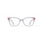 Women's MC009 Brooke Square Prescription Eyeglasses with Case, Pink Gradient