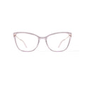 Women's MV007 Whitney Cat Eye Prescription Eyeglasses with Case, Crystal Brown