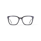 Women's MV022 Ash Square Prescription Eyeglasses with Case, Black Tortoise