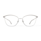 Women's MV016 Chelsea Cat Eye Prescription Eyeglasses with Case, Silver