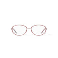 Women's MV028 Edith Oval Prescription Eyeglasses with Case, Red