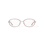 Women's MV028 Edith Oval Prescription Eyeglasses with Case, Red